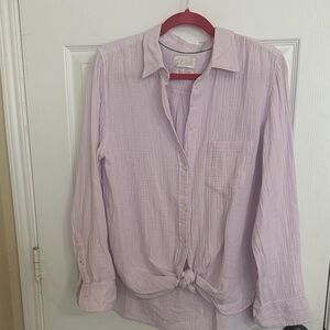 J. Crew Gauze Button-Up Shirt